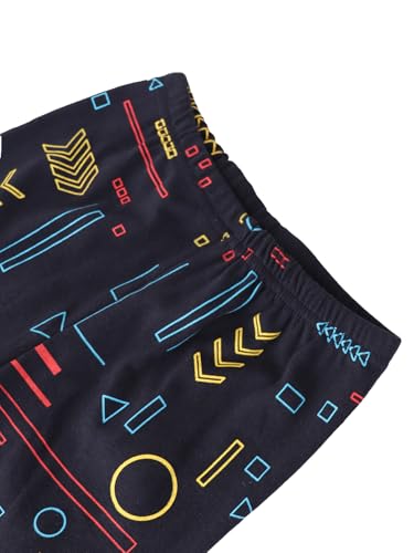 Boys 4-Piece Pajamas Cotton Christmas Halloween Pjs Set Kids Sleepwear3