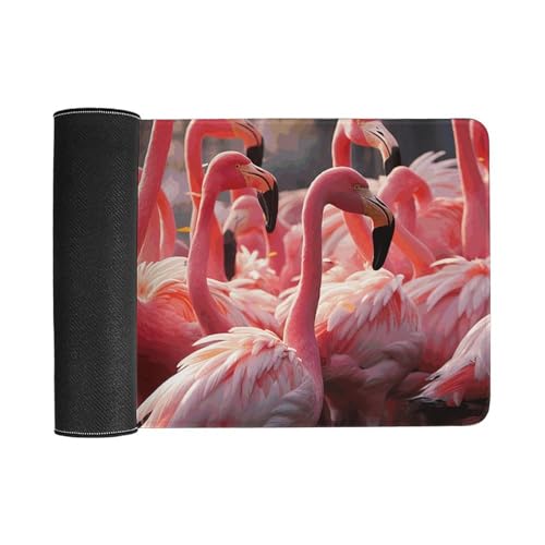 Mouse Pad Blanco de Rubber 30x60 cm Antideslizante miniatura 3