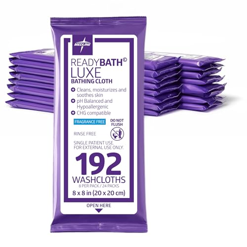 Medline ReadyBath LUXE Extra Thick Adult Bath...