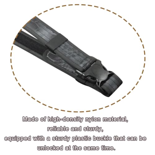 Cinto tático para caça, montanhismo, caminhadas, acampamento, ciclismo e outros esportes ao ar livre