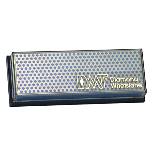 DMT (Diamond Machining Technology) 6-inch Diamond Whetstone Sharpening Stone with Plastic Case - Coarse W6CP