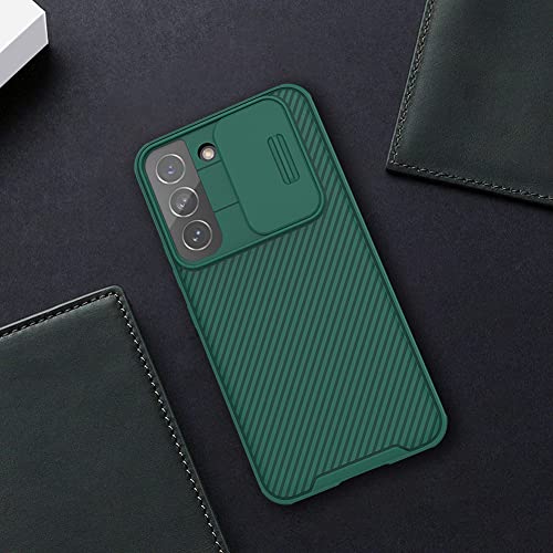 Image of Samsung Galaxy S22 Plus Case with Camera Cover Protective & Slim Fit, Camera Protection Case Only for Samsung Galaxy S22+ / S22 Plus 5G 2022 (Green)