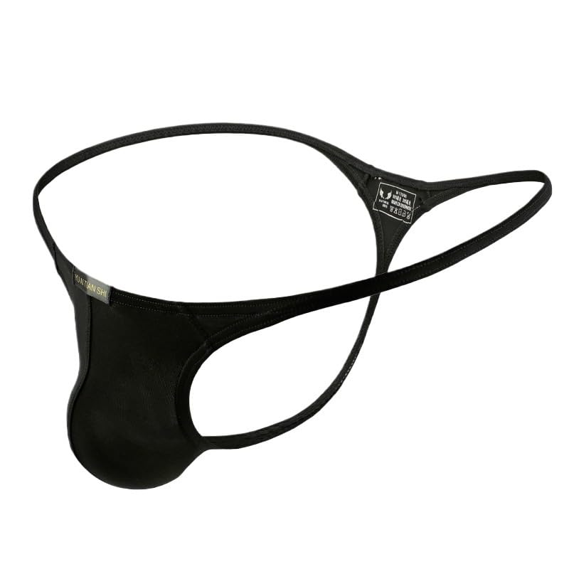 Men's G-String Thongs, Bikini Low Rise Brief Underwear for Men Athletic Supporters