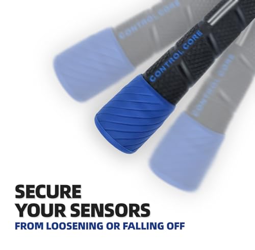 Image of ARYZE Golf Club Sensor Covers - Durable Protection, Compatible with Garmin Approach CT10, Arccos Smart Sensors, Golf Pad Tag, and Other GPS Club Tracking Sensors