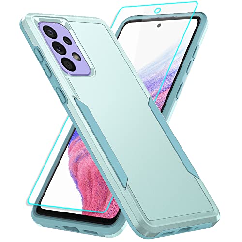 Housse caoutchouc durable pour Samsung Galaxy A53 5G menthe