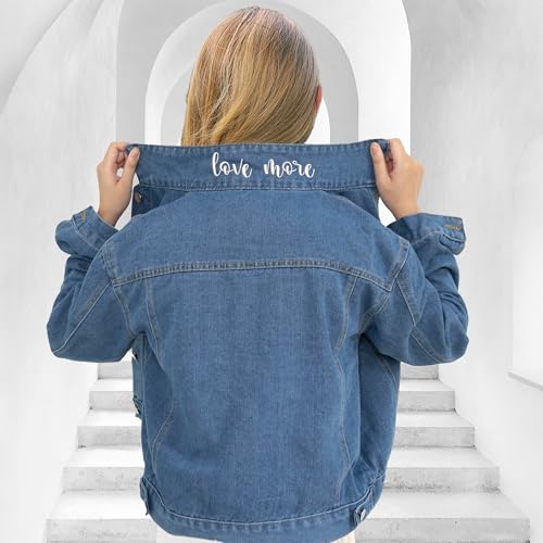 Embroidered Denim Jacket - Custom Design Your Own for Him or Her, Christmas3