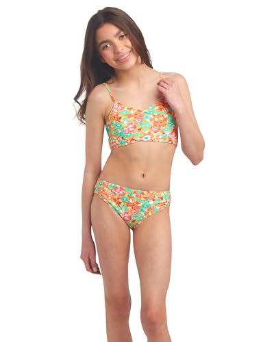 Image of Kanu Surf Girls' Coral Reef Beach Sport Wrap Around Bikini 2-piece Swimsuit