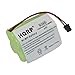 HQRP 2200mAh Battery Works with Uniden Bearcat BP-180 BP180 BP-250 BP250 BBTY0356001 BC245 BC245XLT UBC245XLT BC250 BC250D BC296 BC296D Scanner
