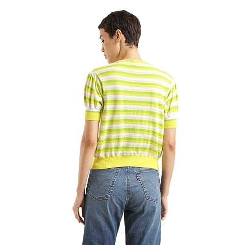 Image of Levi's Women's Cotton Regular Striped Top