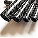 KARBXON - CARBON FIBER TUBE - Black - 25mm X 23mm X 1000mm - Hollow carbon fiber rods - Glossy carbon tubes - Pure carbon fibre tubes - Lightweight High Strength Carbon Fiber Shaft