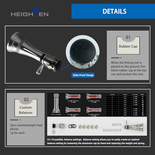 image for HEIGHTEN Fishing Spinning Reel Stand for Shimano Stradic FL FM Stella 