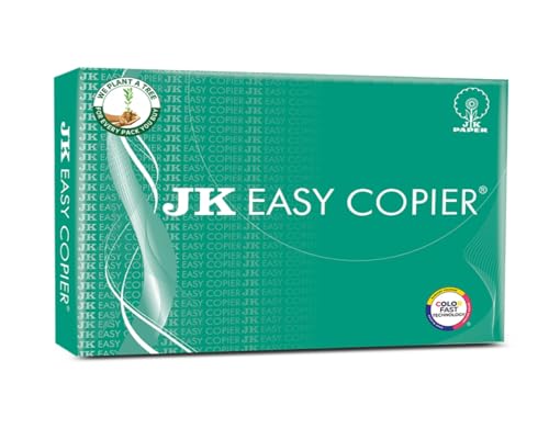 Image of JK Easy Copier Paper - A4, 70 GSM, 500 Sheets (5 Reams)
