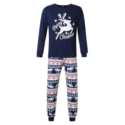 Pijama de Navidad familiar el regalo ideal para papá con pantalones escoceses y top cómodo