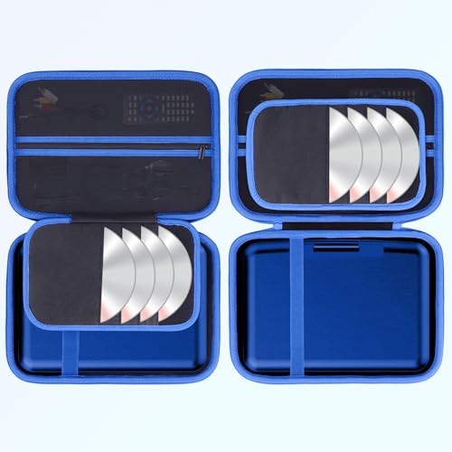 Lebakort Hard Carry Case Compatible with DBPOWER 10"/DBPOWER 10.1"/ YOTON 10.1"/SQQBZZ 10.1" / ieGeek 11.5" Portable DVD Player （Black+Blue）