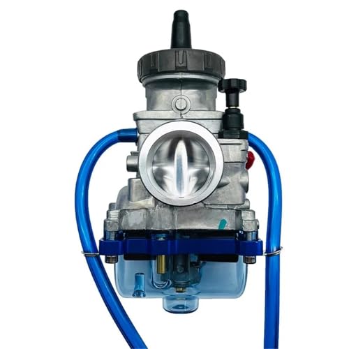 Carburateur PWK 34mm bleu en alliage haute précision parmi vos accessoires de moto durables