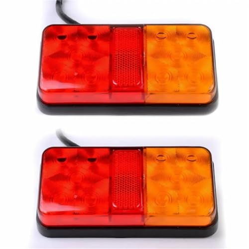 Feu arrière 12V avec indicateur et stop pour voiture et remorque