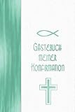  Gästebuch meiner Konfirmation: Vintage Türkis Mint I Geschenkidee und Dekoration zur Konfirmation für Mädchen I Sprüche, Wünsche, Geschenkeliste, Danksagung, Konfirmationsspruch