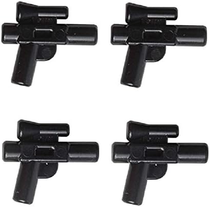 LEGO Star Wars: 4 Small Pistols - Black - for Minifigs