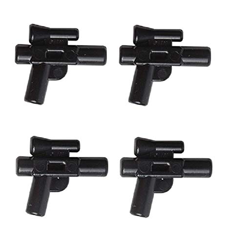 LEGO Star Wars 4 Small Pistols - Black - for Minifigs
