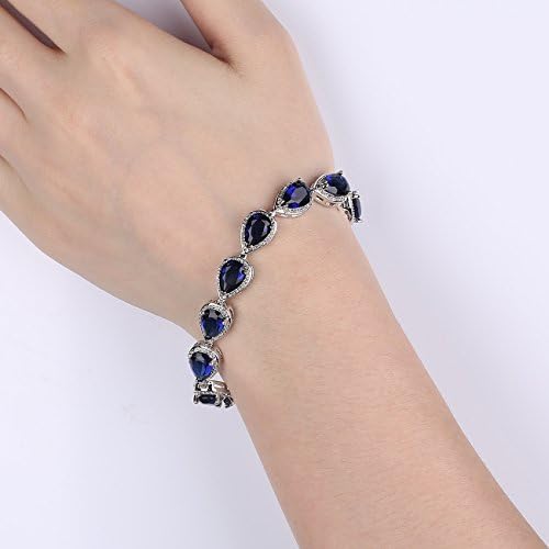 GULICX "Angel Tear Design" Women's Fashionable Austrian Crystal Bracelet with Swarovski Elements