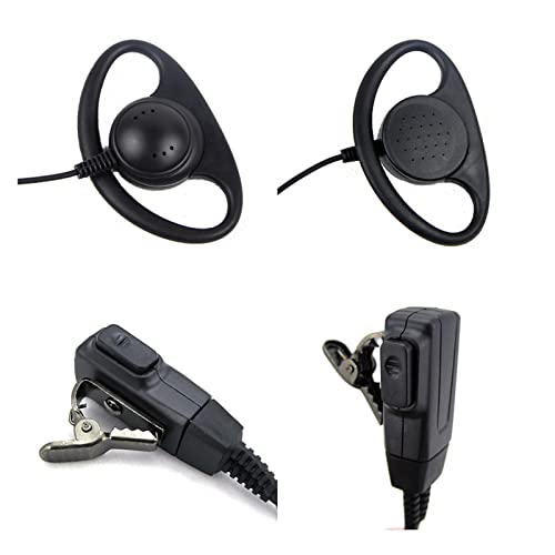 JUSTPENGHUI Oortelefoon headset Ptt Microfoon APX6000 APX7000 APX8000 DP3400 DP3600 DP3601 Walkie Talkie-accessoires Fit… - Image 3
