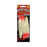 Brad's Super Bait Cut Plug and Mini Cut Plug - 4-Inch, Double Pack, Glow Bloody Nose