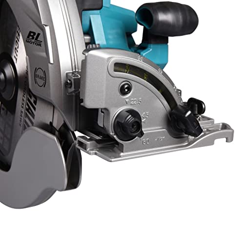 Makita HS011GT201 Akku-Handkreissäge 101mm 40V max. / 5,0 Ah, 2 Akkus + Ladegerät, Petrol/Schwarz – Bild 5
