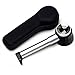 SKYZONAL Handheld LED Magnifier 20X Optical Glass Magnifying Glass with Light Scale Magnifying Jewelry Loupe with Storage Case