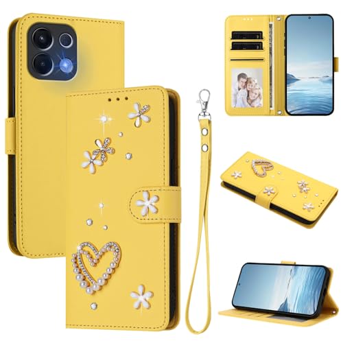 �X�}�z�P�[�X �Ή��@�� for Oppo K13 5G / K13X / K12s (China) �������[�h�y�J�[�h�z���_�[�t�����z �t���b�v�J�o�[ �}�O�l�b�g�o�b�N�� �L�b�N�X�^���h�z Yellow