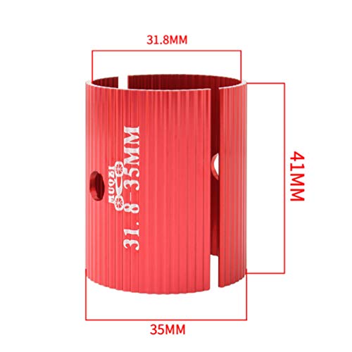 FAVOMOTO 2Pcs Adaptador Da Haste Haste De Liga de Alumínio Bicicleta Guiador Shim Adaptador Redutor