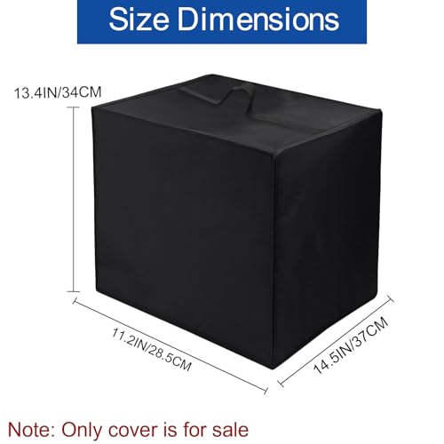 Image of Air Fryer Cover Dust Cover for Gourmia Air Fryer Oven Digital Display 8 Quart Large AirFryer Cooker GAF838 14.5 inch*11.2 inch*13.4 inch Heat-Resistant Waterproof Dust-proof Kitchen Appliance Covers