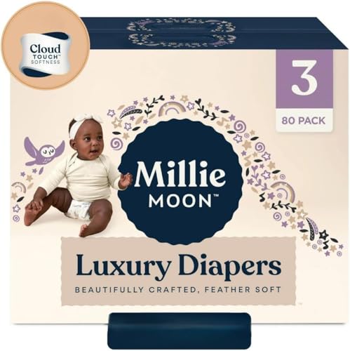 Image of Millie_Moon Luxury_Diapers Size 3 and Count-80