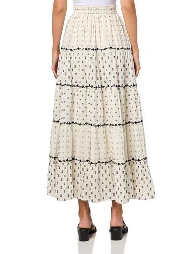 Lucky Brand Women's Textured Patchwork Maxi Skirt2