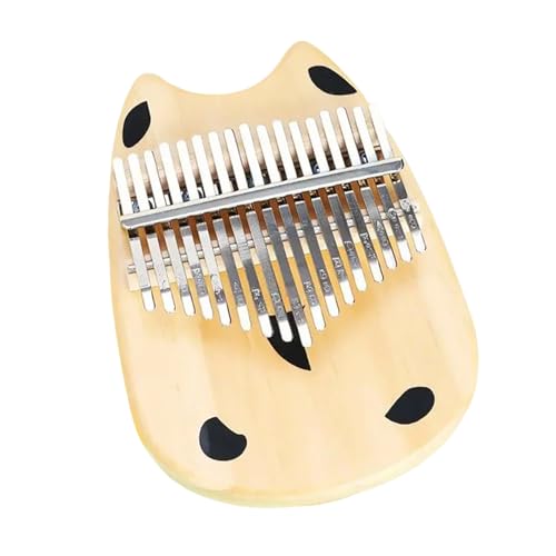 グプゾイ 木製17鍵ピアノ(子供・大人用)、音楽愛好家向け17鍵親指ピアノ・フィンガーマリンバ楽器