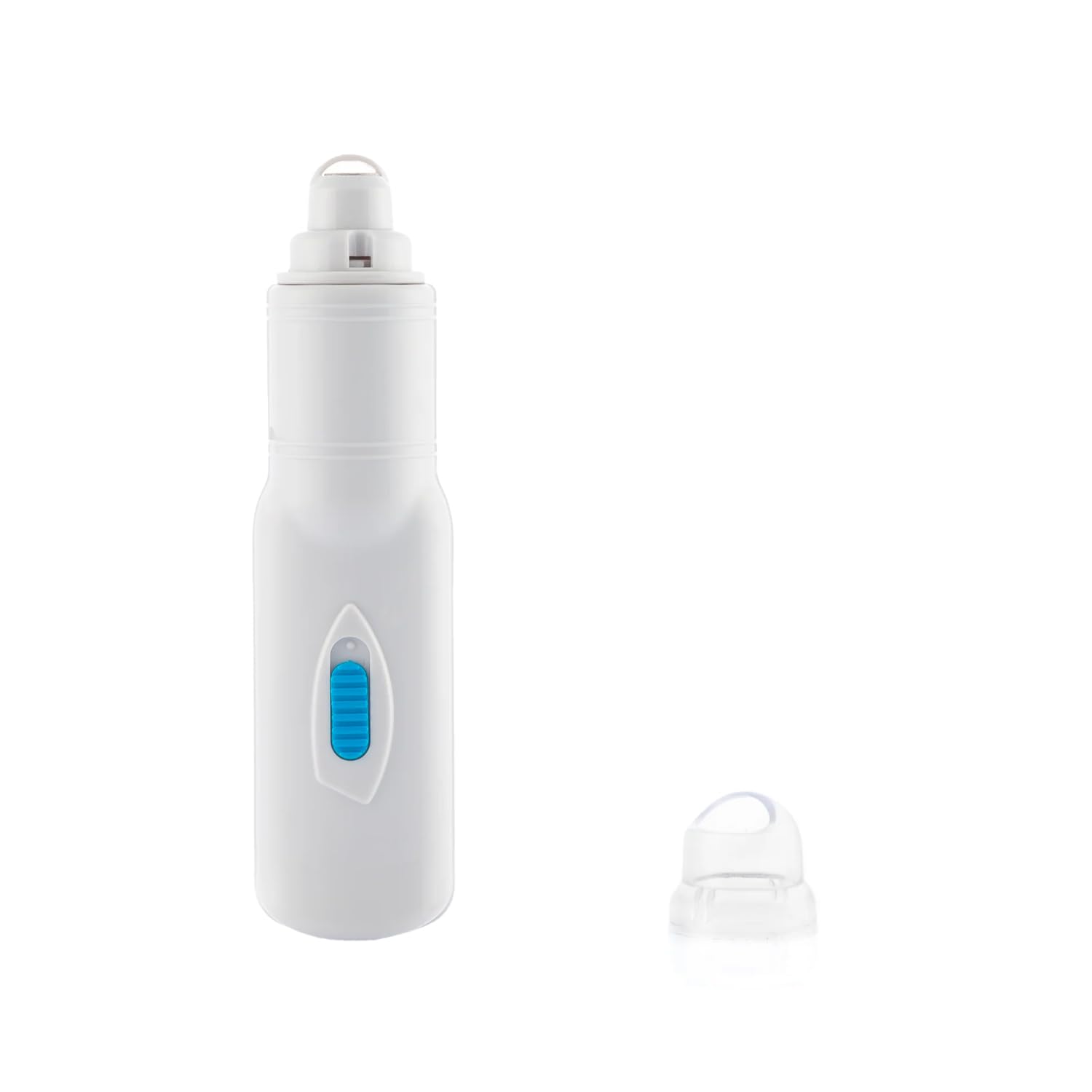 Avilia Lima per Unghie per Animali Domestici, Elettrica - 3 velocità Regolabili, 2 Fessure di Dimensioni Diverse, Adatta a Tutti i Tipi di Animali, Funzionamento a Batterie, in ABS, 3.5x13x3cm