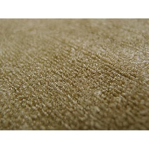 3D MAXpider Second Row Custom Fit Floor Mat for Select Volvo S40 Models - Classic Carpet (Tan) Cover