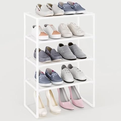 MUAHRCE 5-Tier Shoe Rack Cover