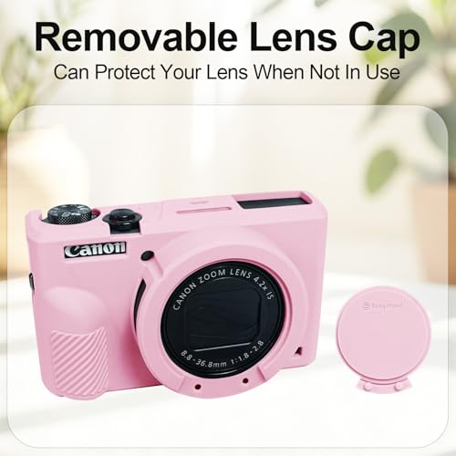 Funda de silicona para cámara Canon Powershot G7 X Mark III miniatura 5