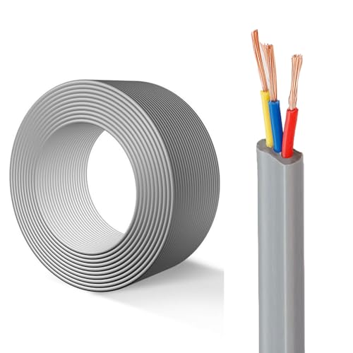 Cable plano para ascensor de 25 pies y 3 núcleos ideal para gestión de edificios inteligentes