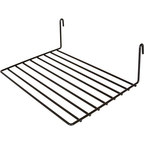 Econoco BLK/812 Display Grid Racks Shelf- Clothing Store Display Shelves cover