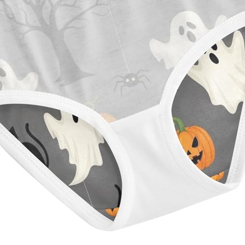 White Ghosts Toddler Underwear, Underwear Girls, 2T–8 Years4