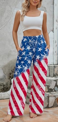 Image of X-Image Women Comfy Casual Pajama Pants with Pockets & Drawstring