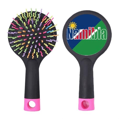 Brosse démêlante Nabia Country Flag idéale pour un coiffage sans douleur après la douche