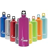 Laken Futura - Cantimplora (aluminio, apertura estrecha, tapa de rosca, 1,5 L), color morado
