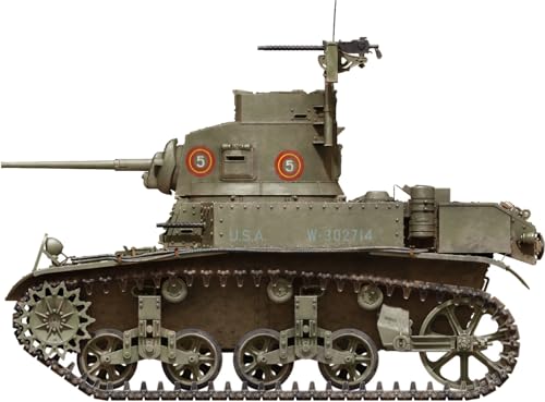 Char M3 Stuart Light Tank Late Prod Miniart 1:35 maquette militaire
