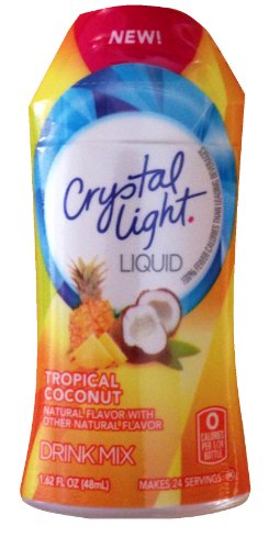 Crystal Light Liquid Variety Drink Mix 1.62 Fl Oz Tropical Coconut , Berry Sangria , Blackberry Lemonade