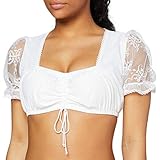 Regular Fit Stockerpoint Damen Regular Fit Trachtenbluse B - 1035, Weiß (Weiß), 42