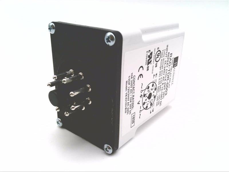 RADWELL Verified Substitute SCR72FBGA-SUB Substitute for AGASTAT SCR72FBGA, TIME DELAY Relay, Repeat Cycle (Off 1ST), PROGRAMMABLE, Timing Range: T1-0.05 SECS - 100 HRS /T2 0.05 SECS - 100