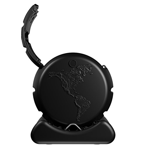 The Cutest Composter in The World in Black, Made in America, Food Safe, BPA and Rust Free, No Assembly Required, Envirocycle Composting Tumbler Bin and Compost Tea Maker …