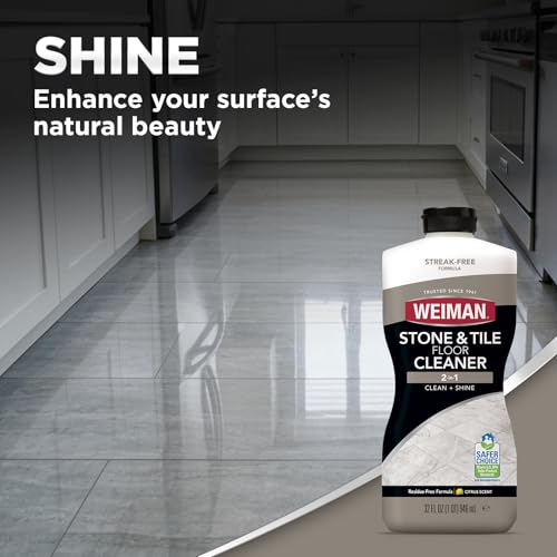 Weiman Stone Tile and Laminate Cleaner - 32 Ounce - Professional Tile Marble Granite Limestone Slate Terra Cotta Terrazzo and More Stone Floor Surface Cleaner - Image 6